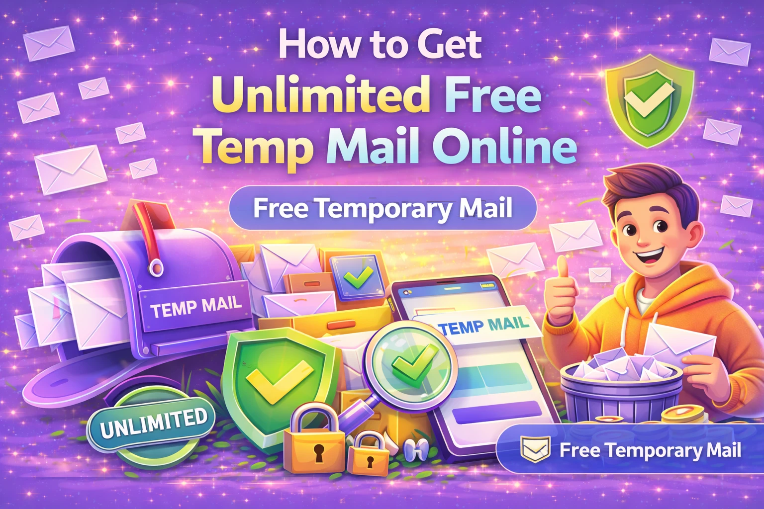 How to Get Unlimited Free Temp Mail Online | Free Temporary Mail